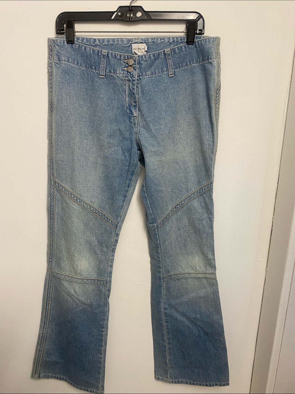 Calvin Klein Jeans Light Blue Flared Denim